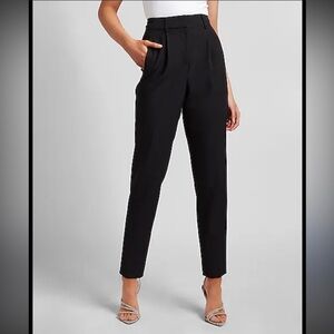Express Classic Navy Blue Cropped Pants